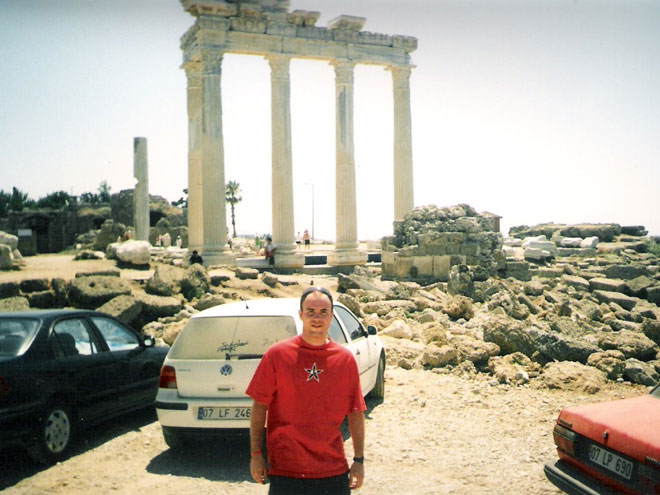 Средиземное море.Турция2005.Храм Афины в Сиде