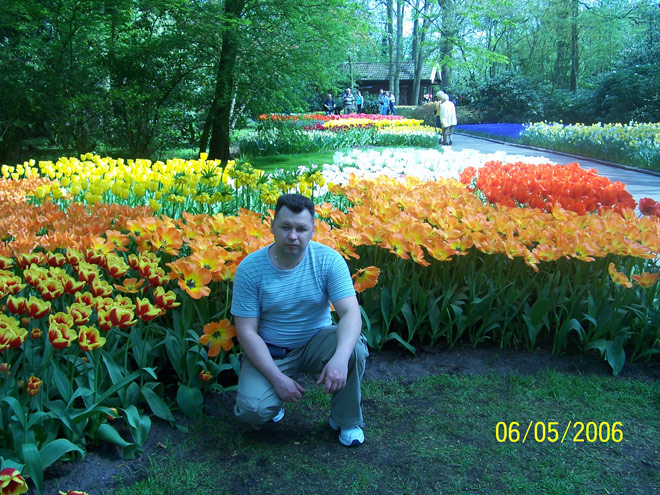 Парк тюльпанов, Голандия