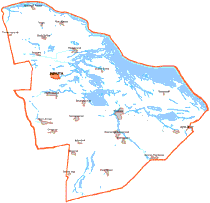 Карта Яшалтинского района